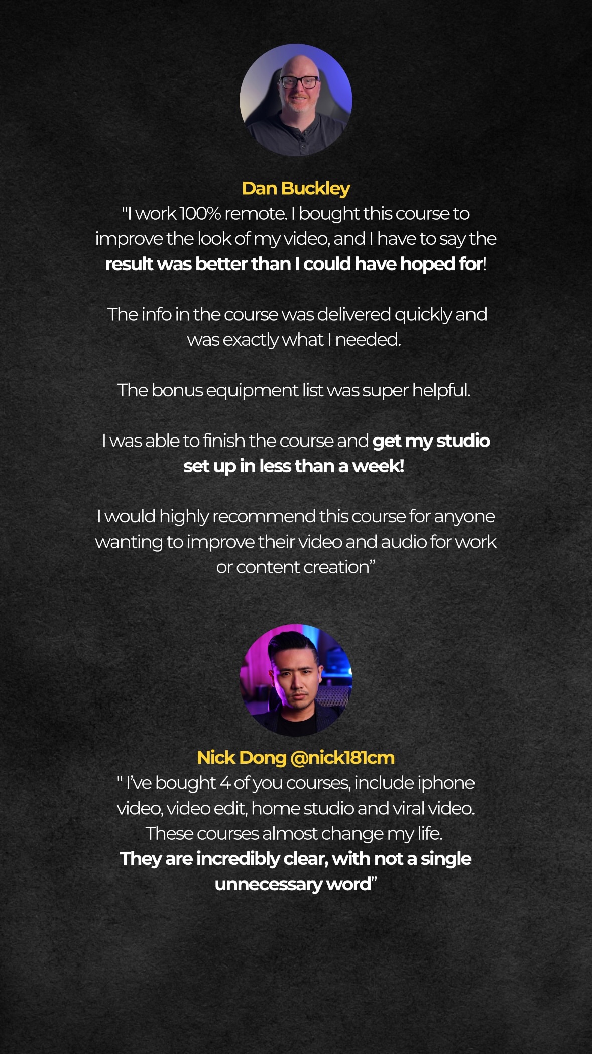 Client result